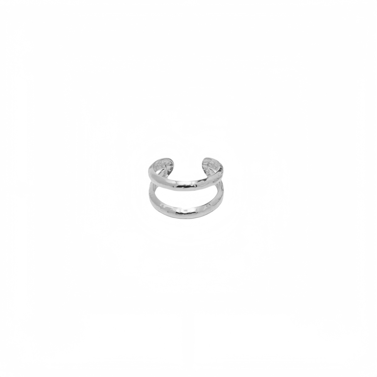 2 capas hebilla plata 8*10mm54 #