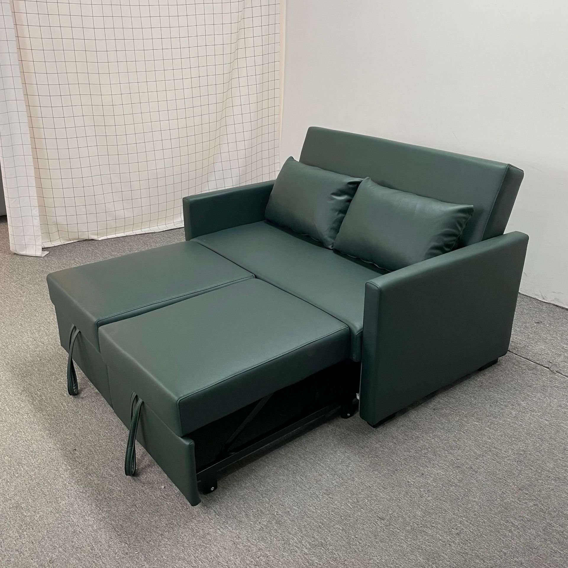 Sofá cama de seda multifuncional de tecnología de casa pequeña anti-gato agarración apartamento de sala de estar plegable peinado