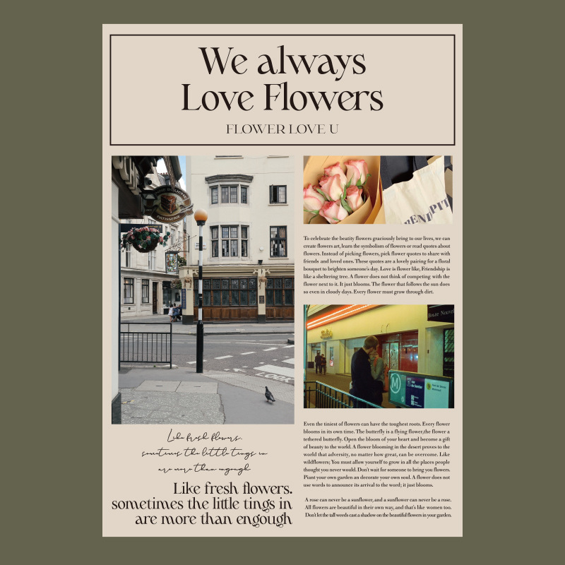 Papel de embalaje de estilo Maillard periódico de papel de flores de papel de embalaje de flores de alta calidad impermeable paquete de flores periódico inglés