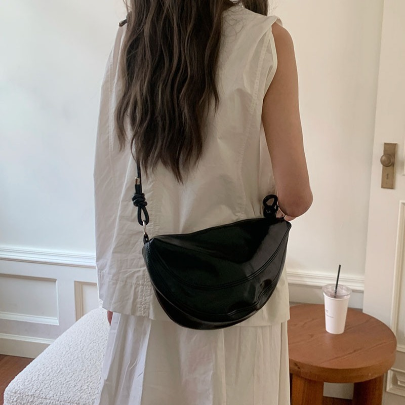 Borsa a tracolla versatile con tracolla a sella ins in stile coreano di nicchia da donna 2024, nuova tendenza e alla moda_voghion.com