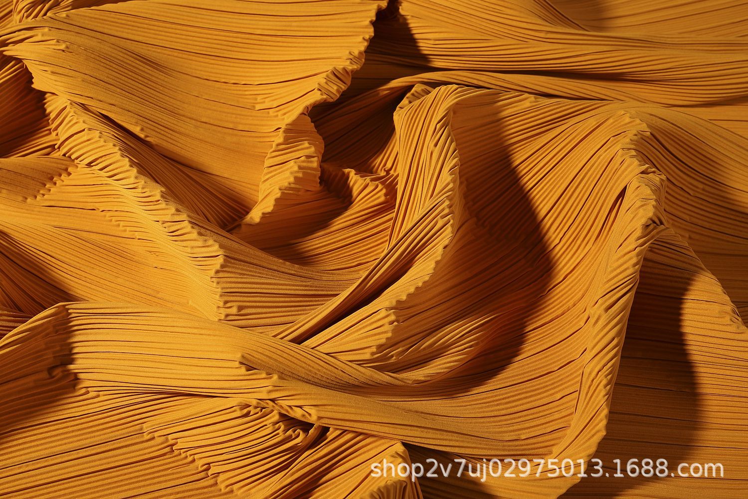 三宅一生シワ生地布地diy三宅一生背景装饰画圧シワ生地レモン布坊