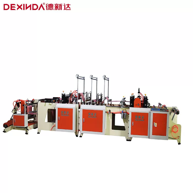 全自动单面易撕口制袋机 全生物降解打包袋生产线 塑料袋机器设备