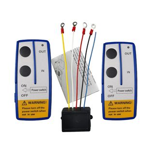 Supply winch remote control, remote control switch, wireless remote control