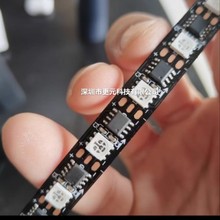 24V 单点单控60灯RGB外置ic天微新品幻彩灯带10mm高亮灯珠