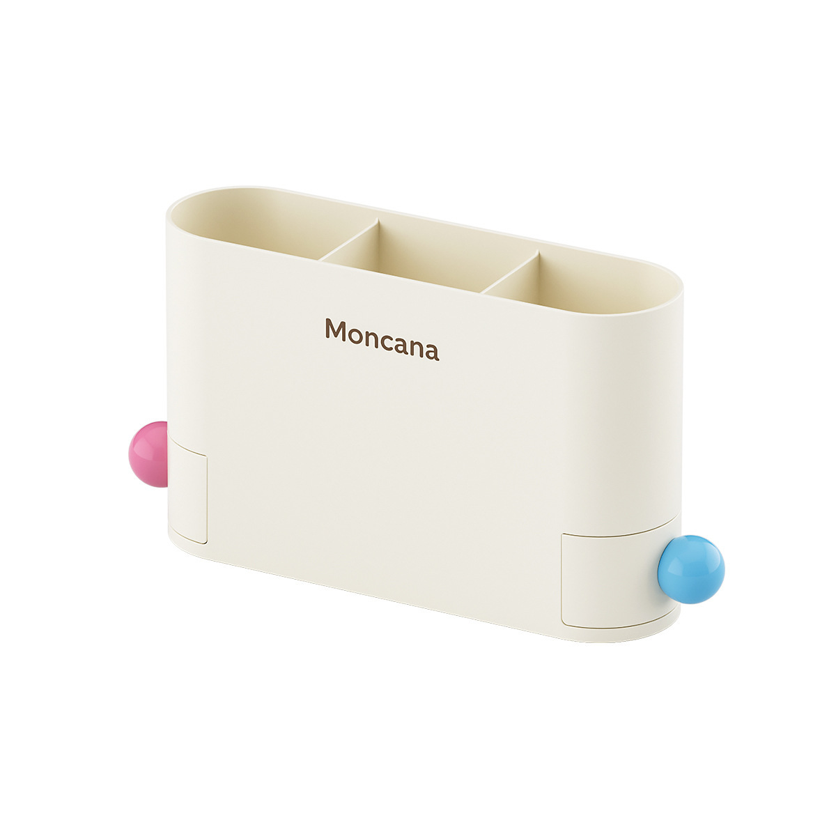 El escritorio del estudiante de la pluma creativa contiene papelería, separación multifuncional, acabado, cepillo de maquillaje, cubo de dopamina, adornos