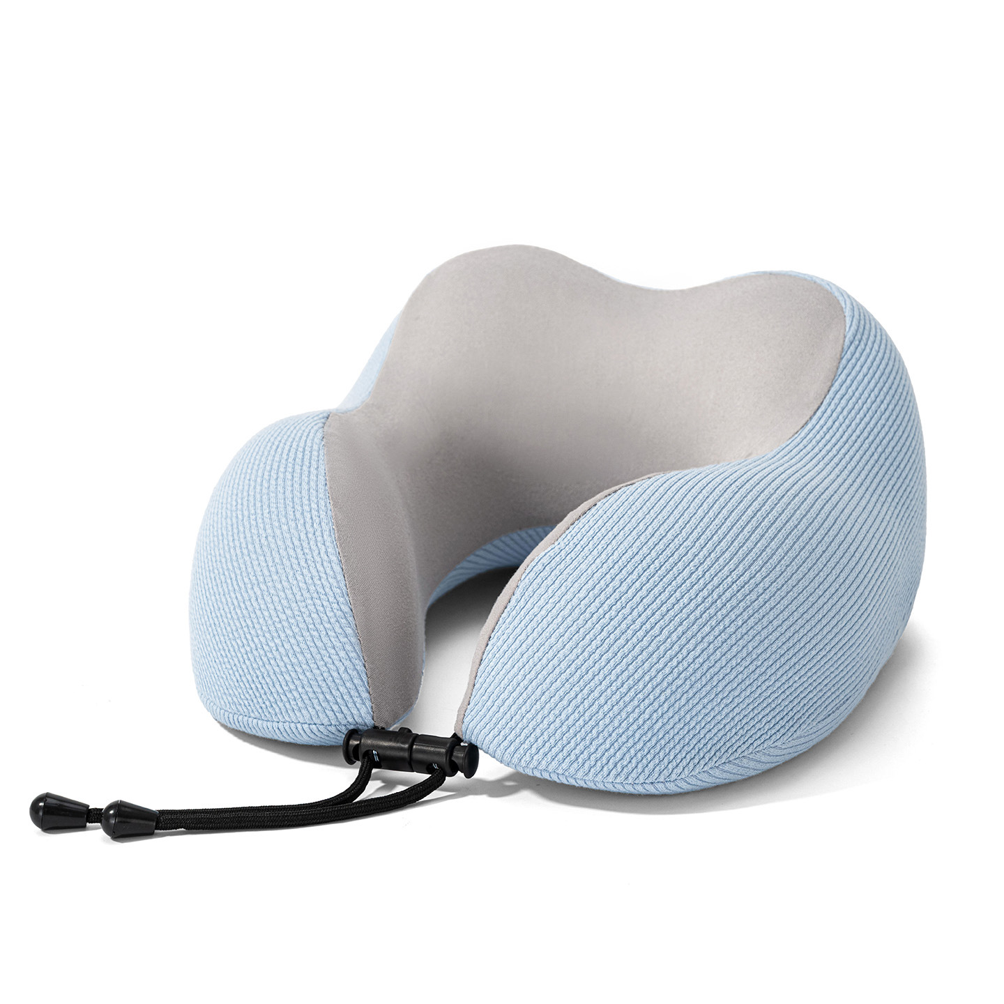Verano helado sensación fría protección de cuello almohada en forma de U portátil almacenable memoria almohada de cuello de algodón almohada de avión almohada al por mayor existencias