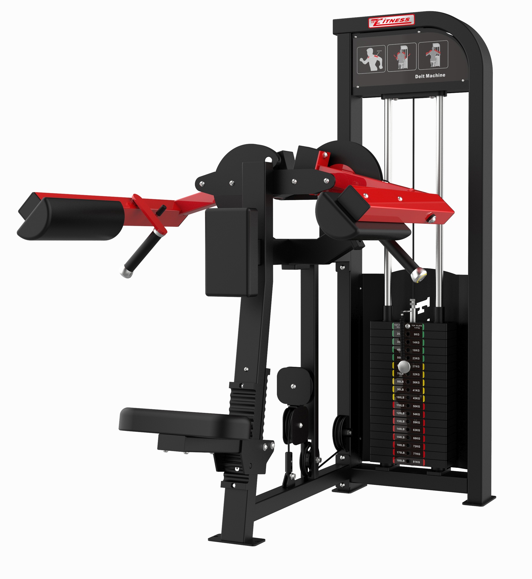 Humvee fuerza equipo de fitness comercial máquina de mariposa gimnasio dedicado conjunto completo pecho empuje Alto y Bajo pull back equipo de entrenamiento