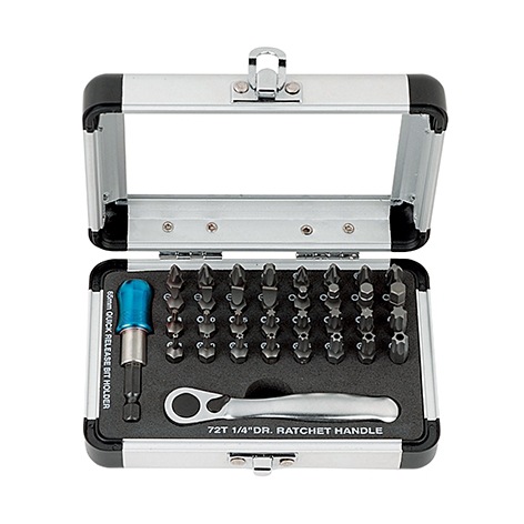 美国 LICOTA力可达 ALM-1001 34 件粗短棘轮扳手和批头套装