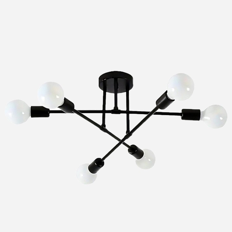 Lámpara de dormitorio nórdica lámpara de estudio lámpara de techo estilo japonés posmoderno minimalista sala de estar comedor iluminación de personalidad creativa