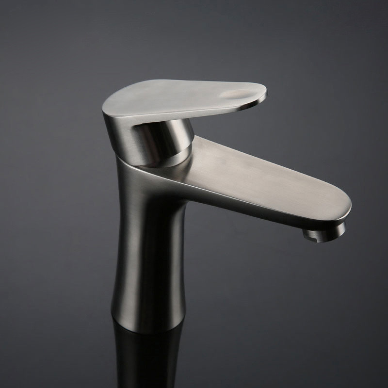 304 stainless steel multi-functional basin high-level feeling table basin hot and cold toilet household single cold faucet Italian style