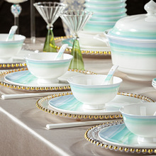 景德镇陶瓷餐具2025新款高级感米饭碗碗碟套装饭碗面碗汤碗组合