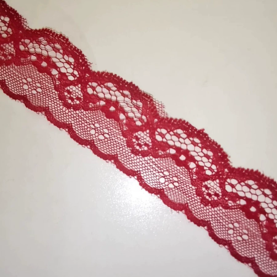 4-сантиметровая полиэстеровая кружевная тесьма, разноцветная, для нижнего белья, аксессуары для рукоделия, материал для поделок, отделка для платьев, оптовая продажа аксессуаров для одежды