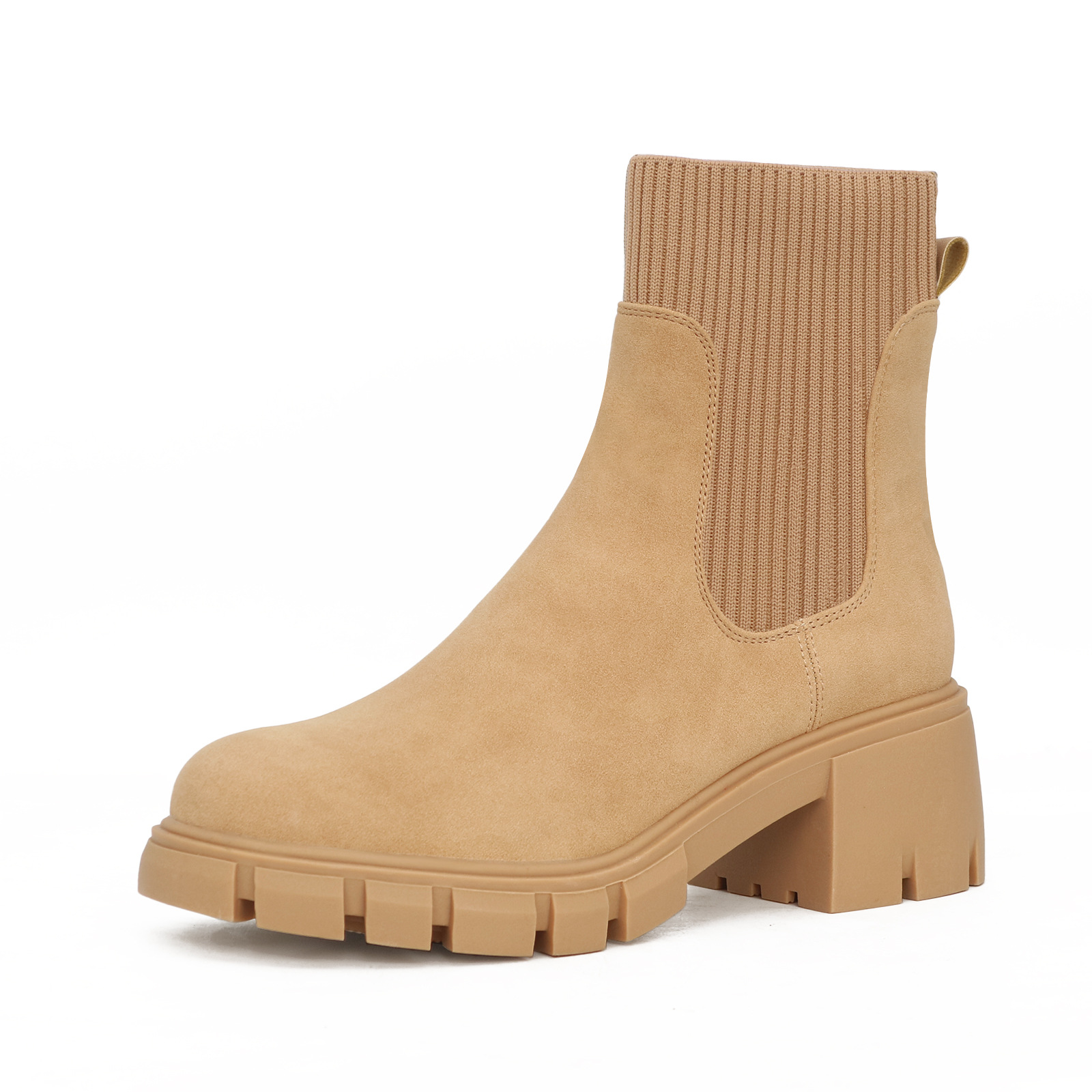 카멜 (젖빛 PU 벨벳 느낌)