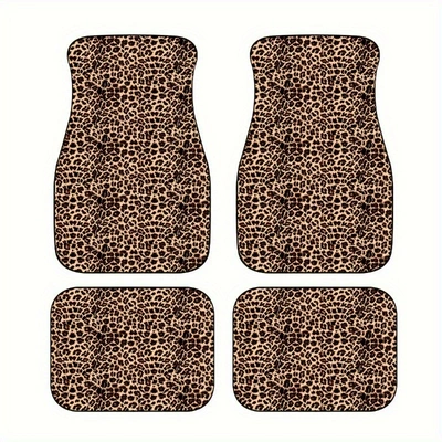 Crystal Velvet Car Decorative Floor Mats | Avtomobil döşəmə paspasları - new-car-floor-mats-47-3344cm-two-piece-set