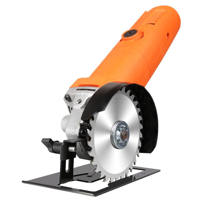 Soporte de base de amoladora angular en miniatura tipo barra de tracción, engrosamiento de metal, cubierta ajustable, base de amoladora angular tipo 100