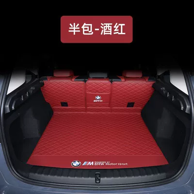 car trunk mat, Modelə uyğun ayaqaltı - bmw-x1-23-styles-nappa-leather-half-surround-wine-red