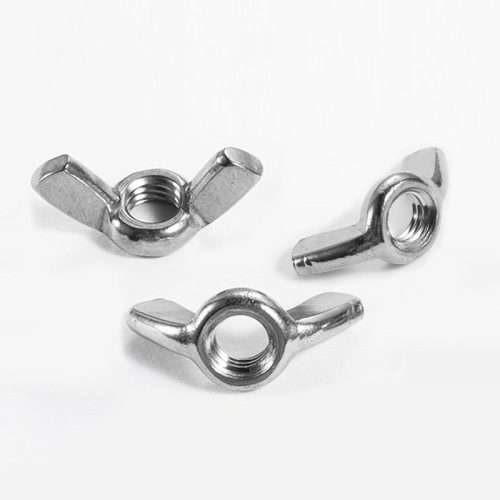 Aozhan 304 stainless steel butterfly nut DIN315 butterfly horn hand screw cap M4M5M6M8M10M12