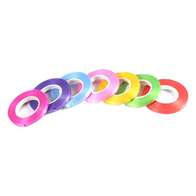 Transfronterizo 0.5cm10 M cinta globo boda Sala boda Festival decoración cinta fiesta de cumpleaños pequeño rollo globo cuerda