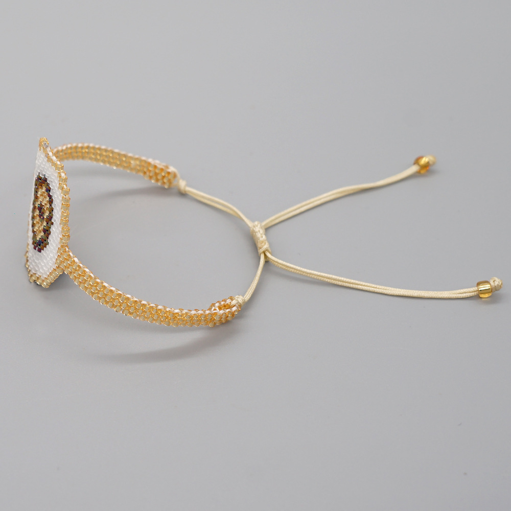Simple Style Geometric Glass Bracelets