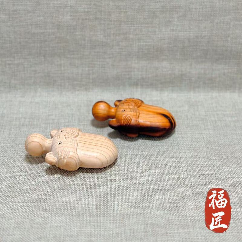 桃木剑虎头剑纯小宝剑刀挂件吊坠手工实木尚方宝剑真桃木剑|undefined