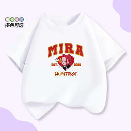 猎魔女团米拉MIRA女童短袖t恤夏季爆款童装体恤中大童装休闲上衣