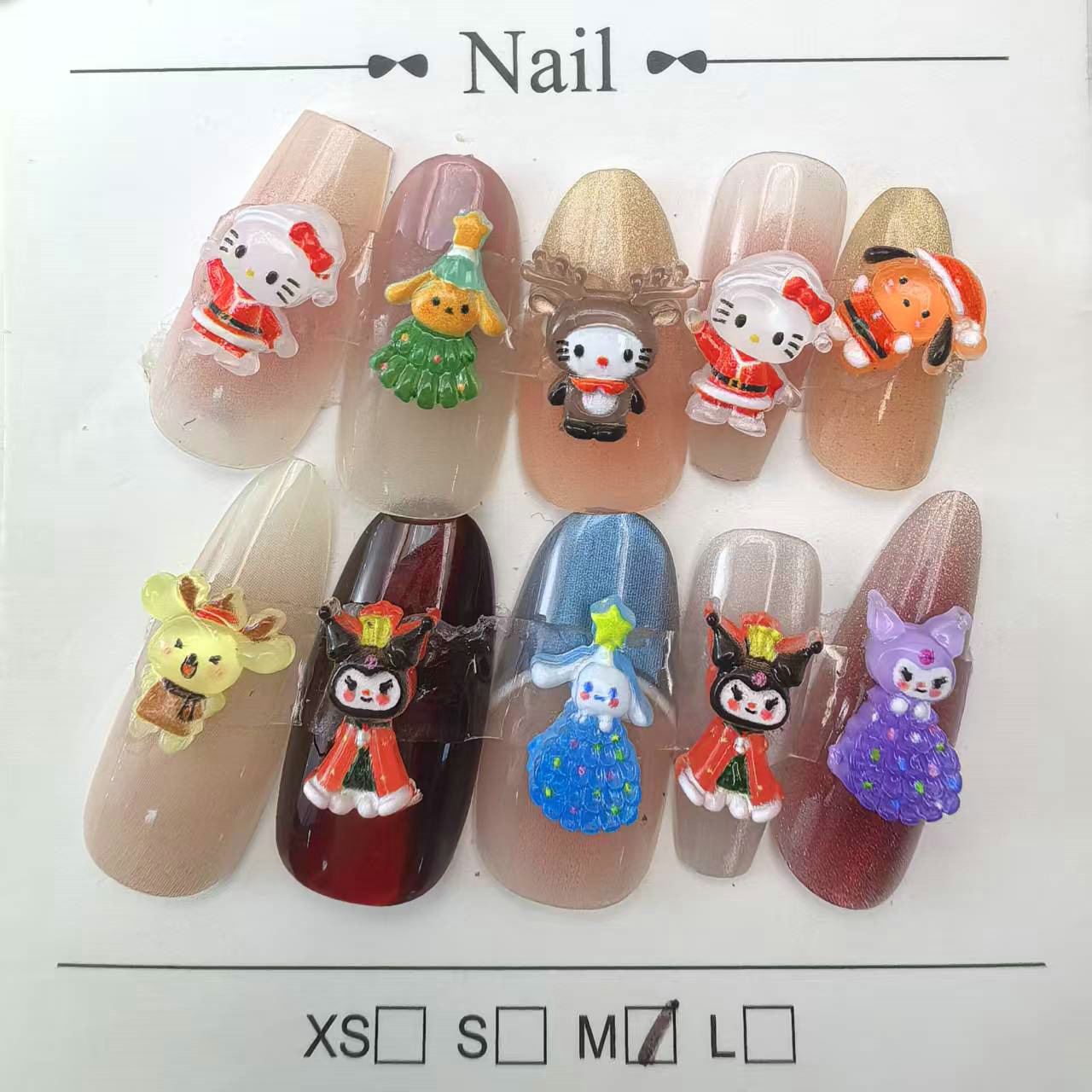 圣诞节美甲饰品三丽鸥卡通17.jpg