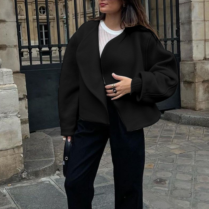 Cárdigan de Lana para Mujer Sin Botones image 9