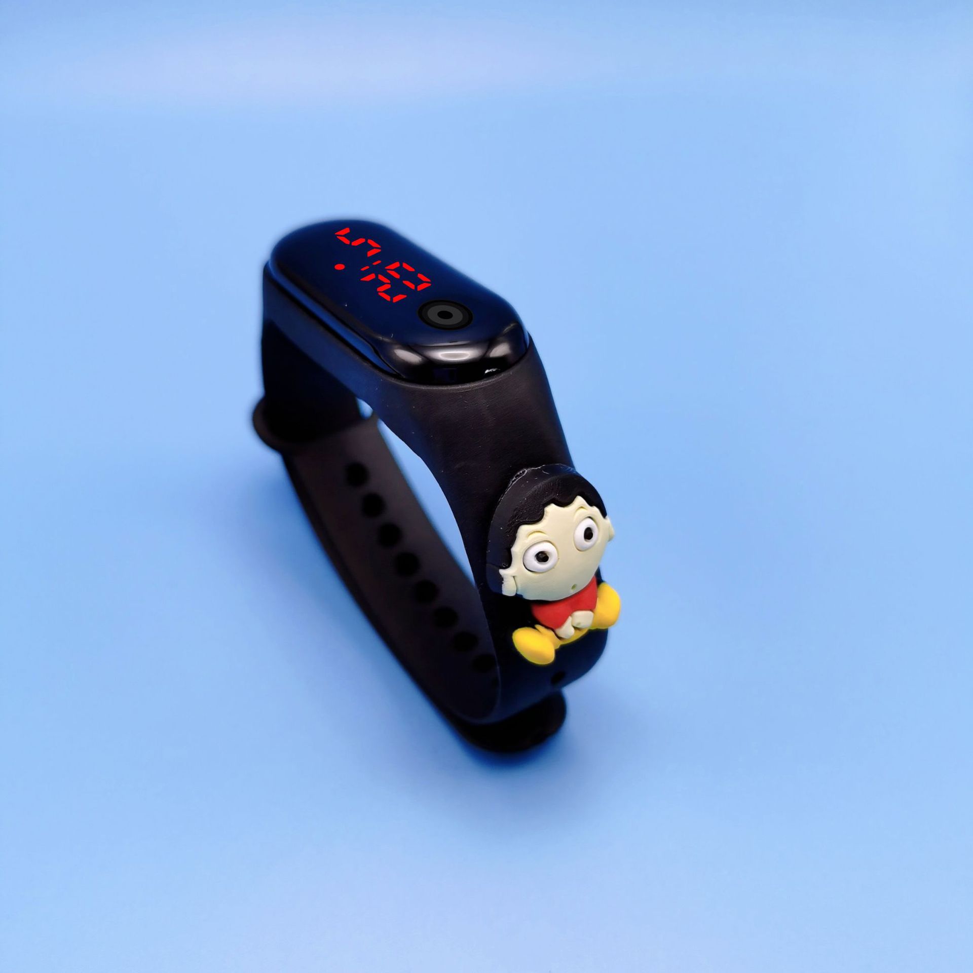 En stock al por mayor M3 reloj de muñeca de luz roja led reloj electrónico creativo estudiante plástico pulsera de dibujos animados niños reloj deportivo