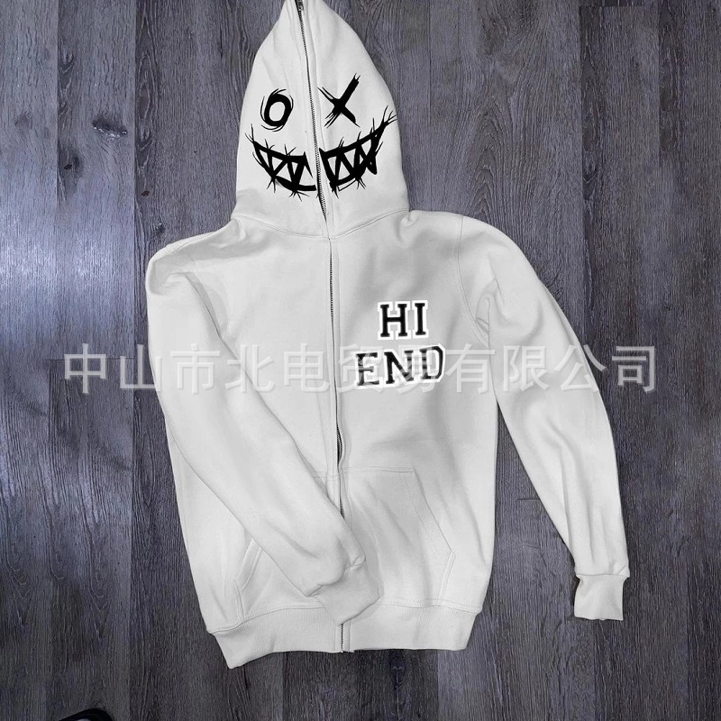 thumbnail image 1 of Sudadera con capucha suelta y estampada de moda para hombres y mujeres, nueva europea y americana 2022, 1 of 5