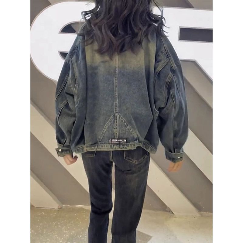 小香风牛仔外套2025新秋冬大码女装胖mm夹克超好看感上衣|undefined
