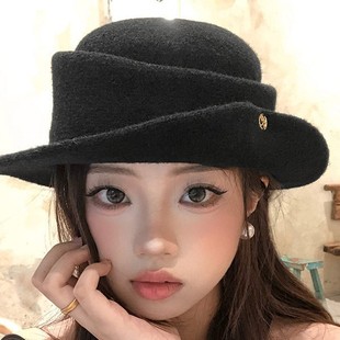��ʽ��ɫС�Yñ���Ÿ߼��кձ��Lñ��Ůʿ���N�ܸ�Ʒ�|�r��ǧ��ñ