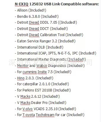 Cross-border NEXIQ USB LINK3 NEXIQ3 Bluetooth 125032 Truck and Car Diagnostic Device Truck Tester