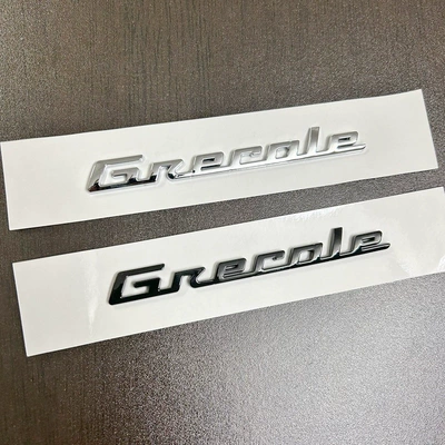 Car logo: Black Ghibli Levante Quattroporte - grecale-leave-a-message-in-bright-black-or-bright-silver