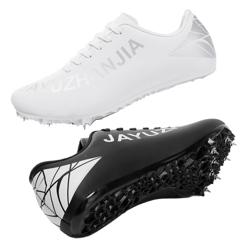 23 zapatos de pista calientes transfronterizos picos zapatos de entrenamiento picos zapatos cortos para correr zapatos de pista para hombres y mujeres zapatillas de entrenamiento