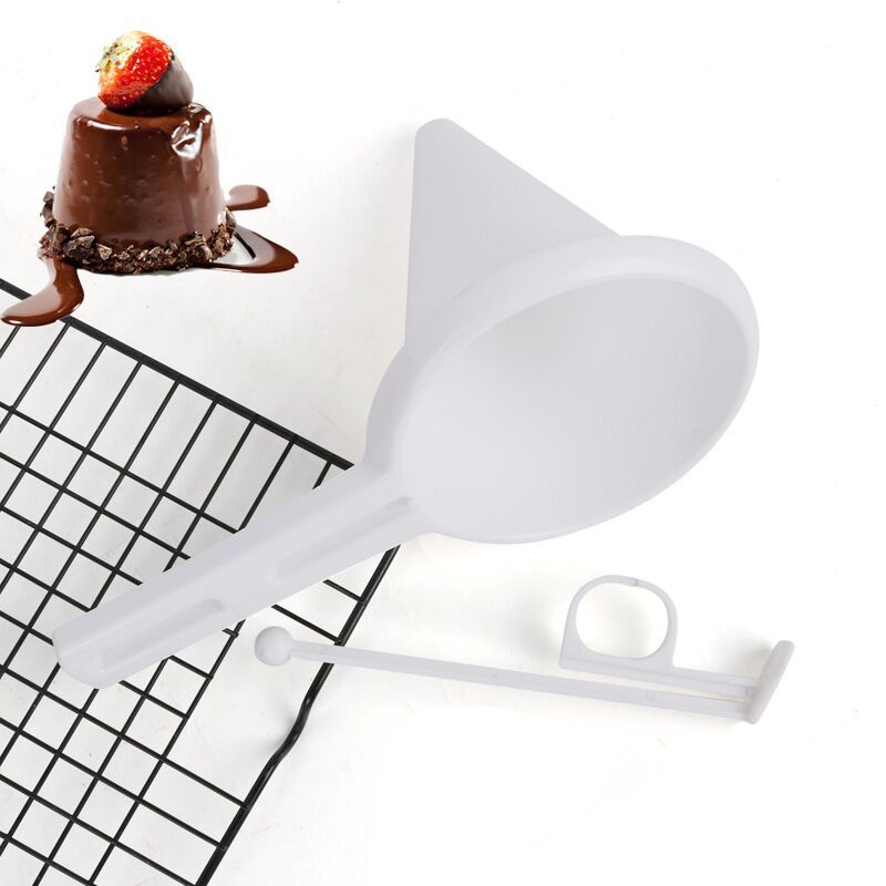 バッター分液器分量漏斗手持ち式クリームチョコレート分離器ケーキ紙コップ焙煎工|undefined