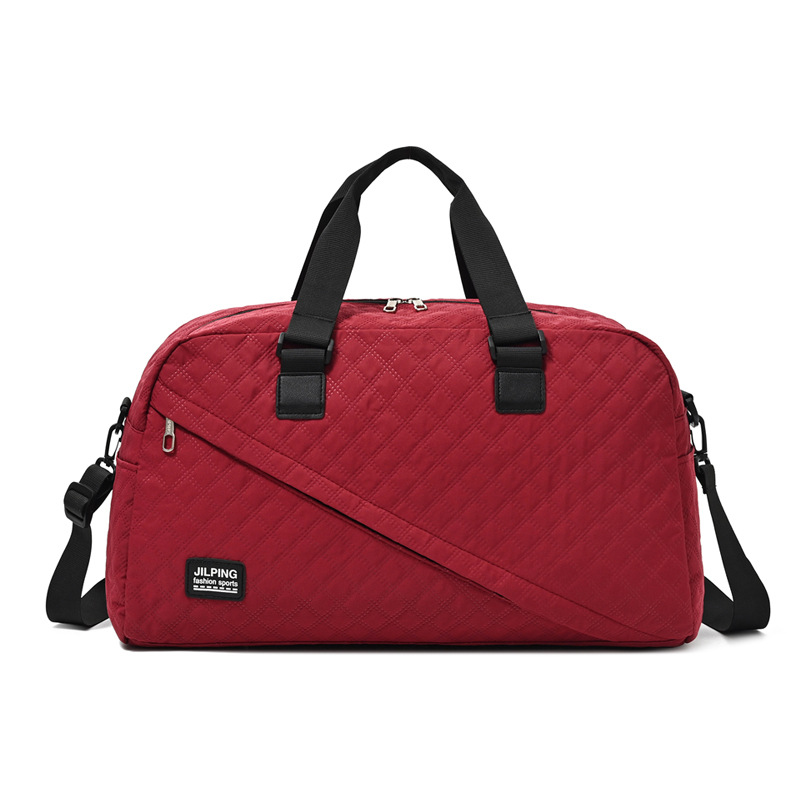 Comercio exterior al por mayor 2024 nuevo estilo casual color sólido bolsa de viaje de gran capacidad viaje al aire libre bolso diagonal de un solo hombro