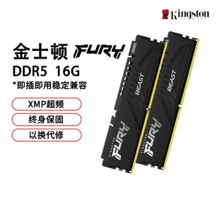 Подходит для Kingston 4800/5200Beast beast FURY hacker God bar настольная память DDR5