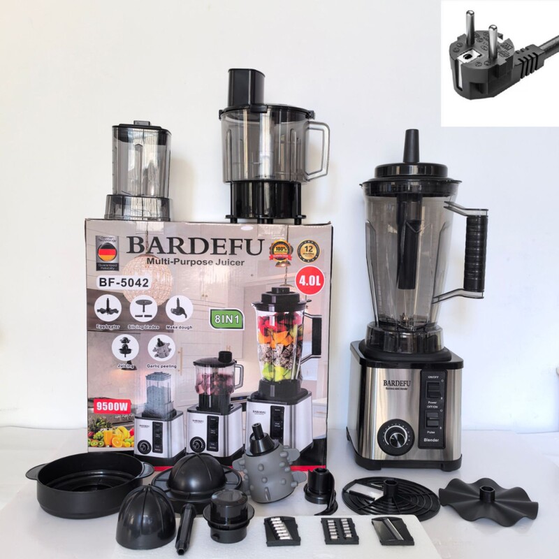 4L8in1blender外贸美欧不锈钢大容量金属绞肉机碎冰榨汁机破壁机|undefined