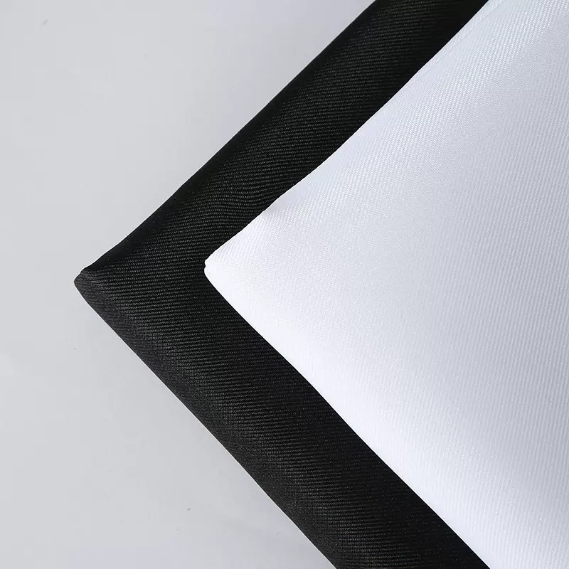 斜纹华达呢全涤布料  DIY围裙工作服箱包手袋面料精仿呢工厂批发