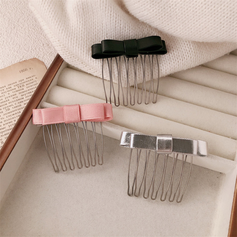 Arco peine insertar cabeza princesa peinada al revés clip de pelo para mujeres 2024 nuevo toque de cabello