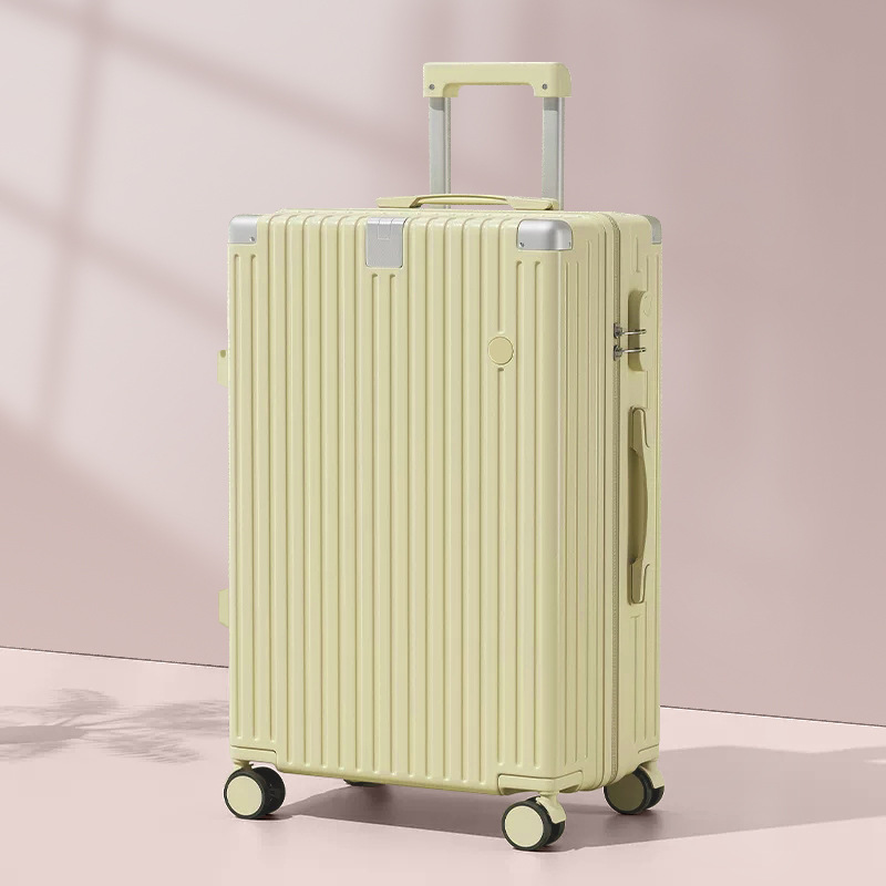 Maleta multifuncional 20 pulgadas ultra silenciosa maleta roja para hombres y mujeres, robusta y duradera, 24 contraseñas de viaje duradero