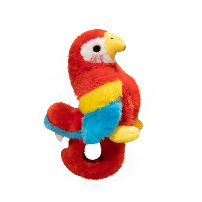Браслет-игрушка из плюша, кукла для девочки, подвеска, фламинго