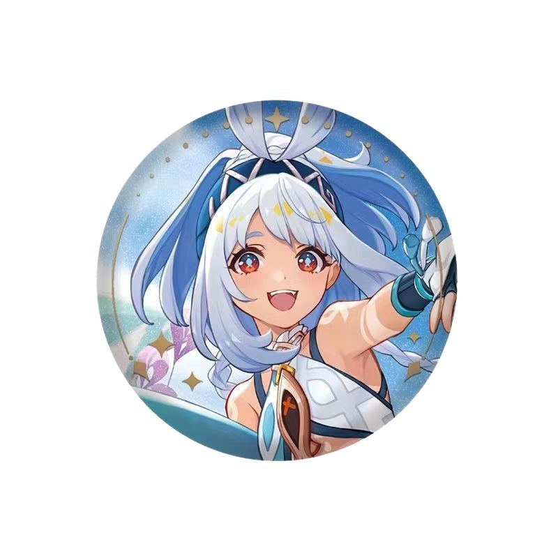 公式正規品「原神」縦絵/璃月港/モンデーシティシリーズキャラクターブリキバッジ|undefined