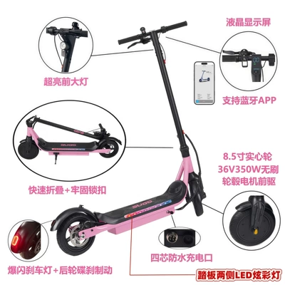 Speed and Range, Foldable – Qatlanan elektrik skuterlər