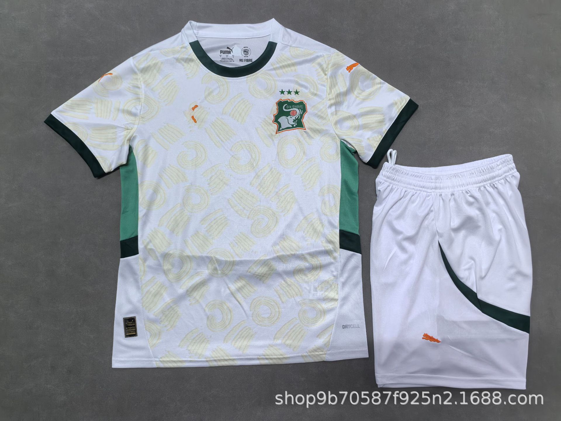2025 Traje de uniforme de fútbol del equipo nacional africano Costa de Marfil Marruecos Ghana Camiseta de Senegal Adulto