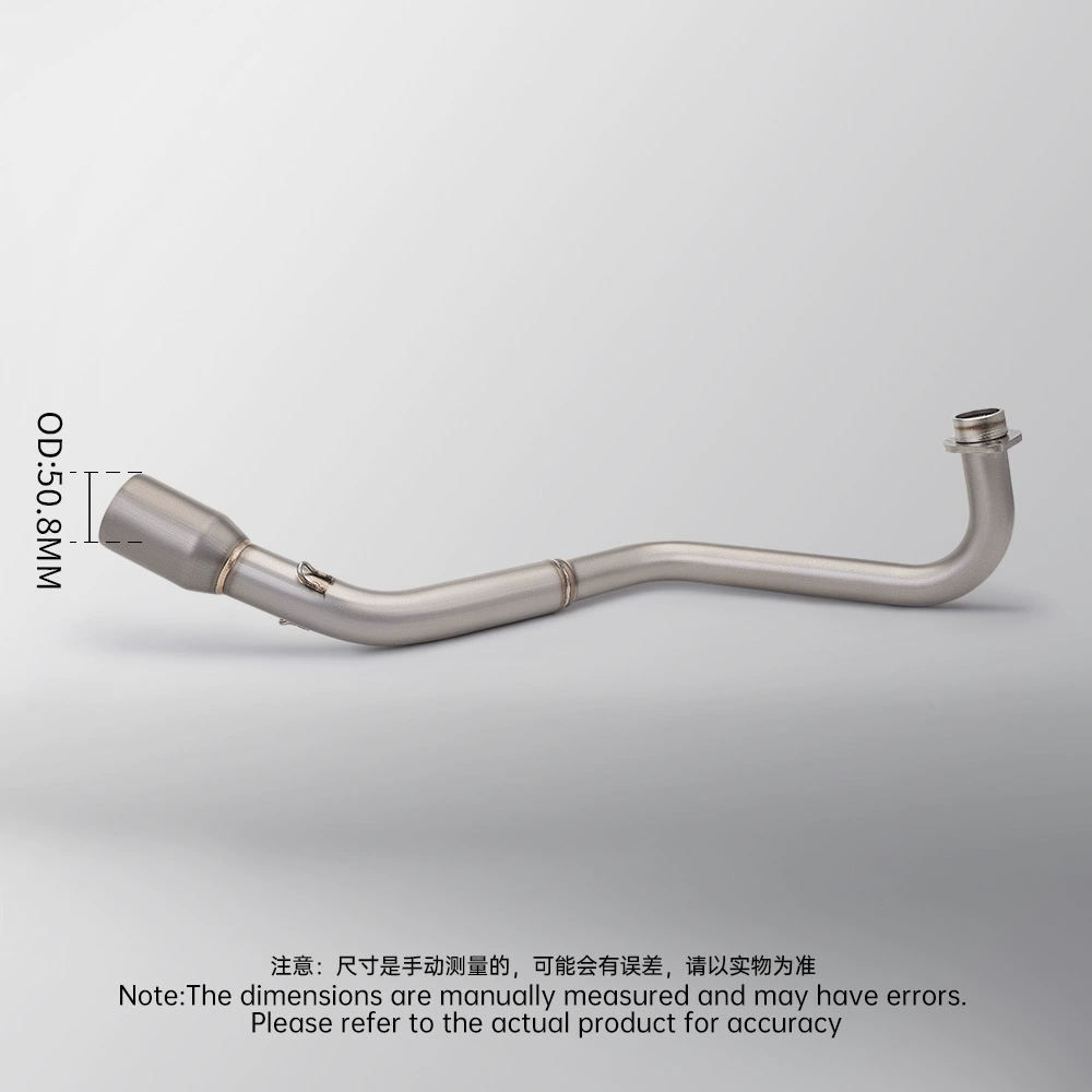 Motorcycle Monkey MSX125 horizontal front exhaust pipe with pressure drum 2012-2020 non-destructive installation