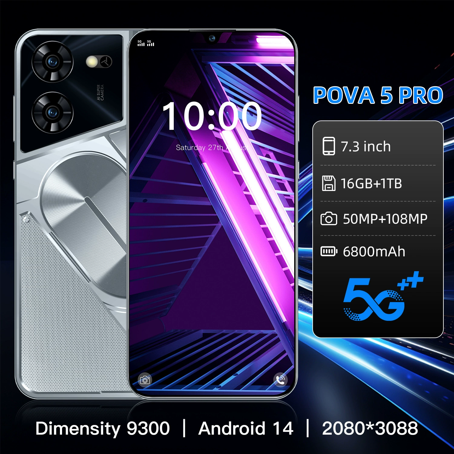 5 POVA5 Pro мобильный телефон POVA5 Pro