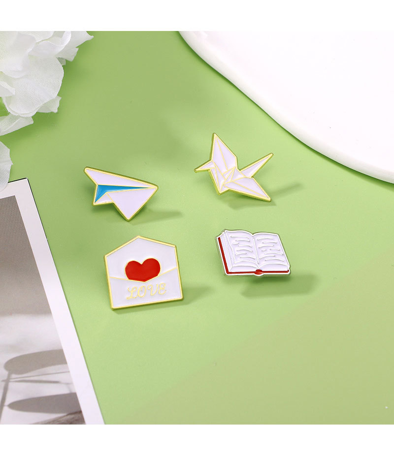 Cartoon Style Cute Animal Heart Shape Rhombus Zinc Alloy Enamel Kid'S Brooches display picture 5