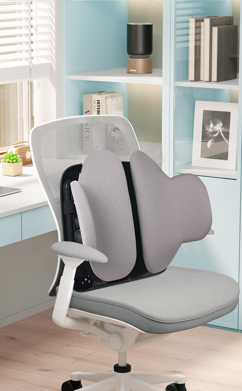 Office Lumbar Support Sedentary Waist Support Cushion Ergonomic Car Seat Backrest Cushion Adjustable Lumbar Support
