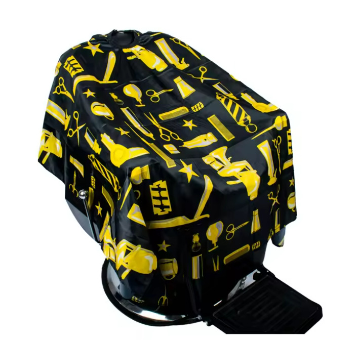 Fabricante spot salón peluquería corte de pelo tela antiadherente estilo europeo y americano simple tinta herramientas de corte de pelo tendencia